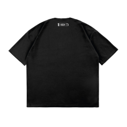 Футболка "Монк" OVERSIZE черная