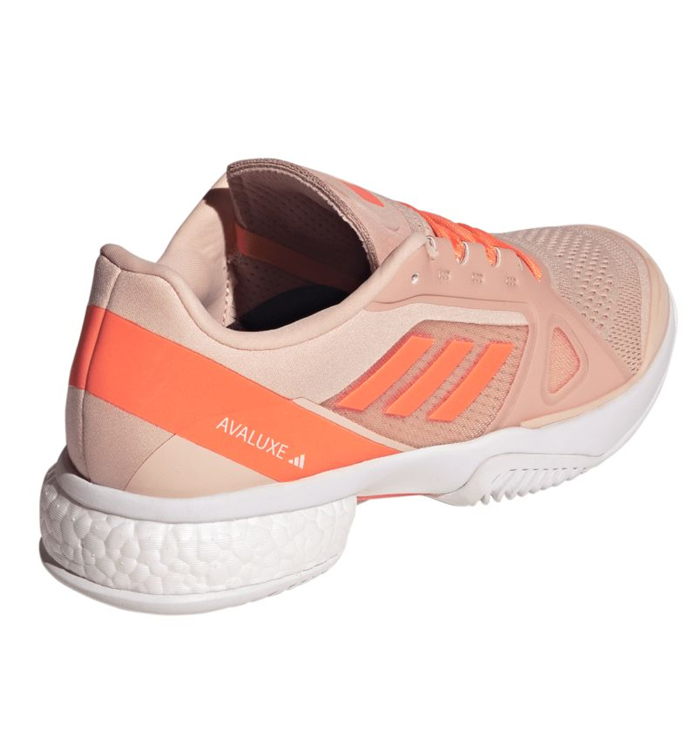 Женские Кроссовки теннисные Adidas Avaluxe - blush pink/beach orange/white