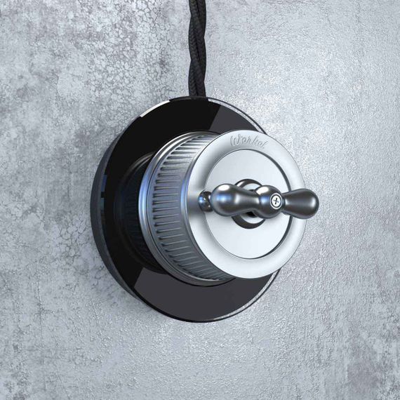 Рамка на 1 пост черная Werkel W0015108 4690389166426