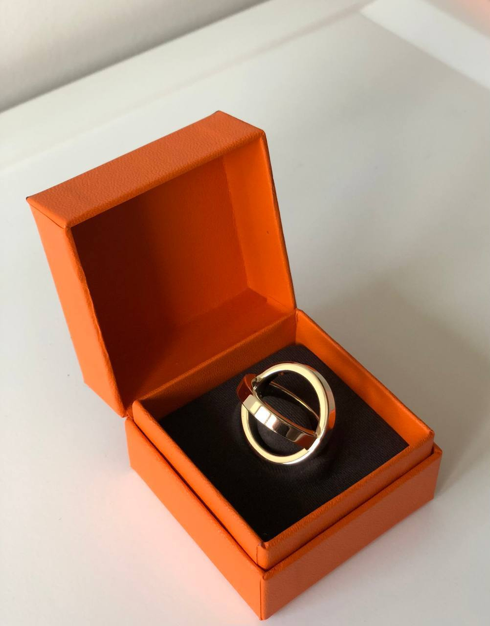 Кольцо для платка Hermes