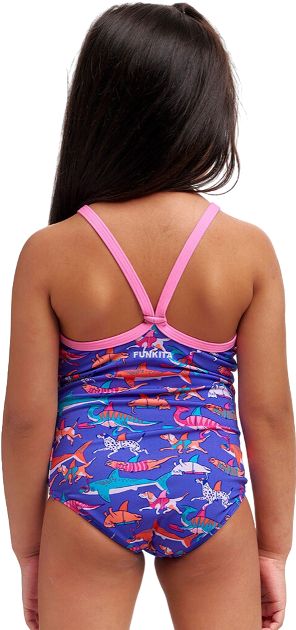 Купальник FUNKITA Toddler Girl's Doggie Paddle