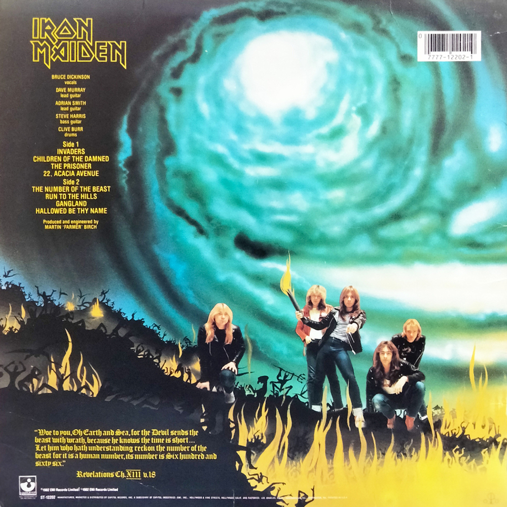 Iron Maiden / The Number Of The Beast (LP)