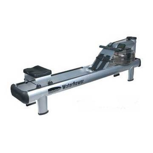 Гребной тренажер WATERROWER серии M1 на высоких ножках с дисплеем 510 S4
