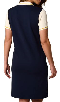 Теннисное платье Roland Garros Suzie Robe Polo Shirt - небесный