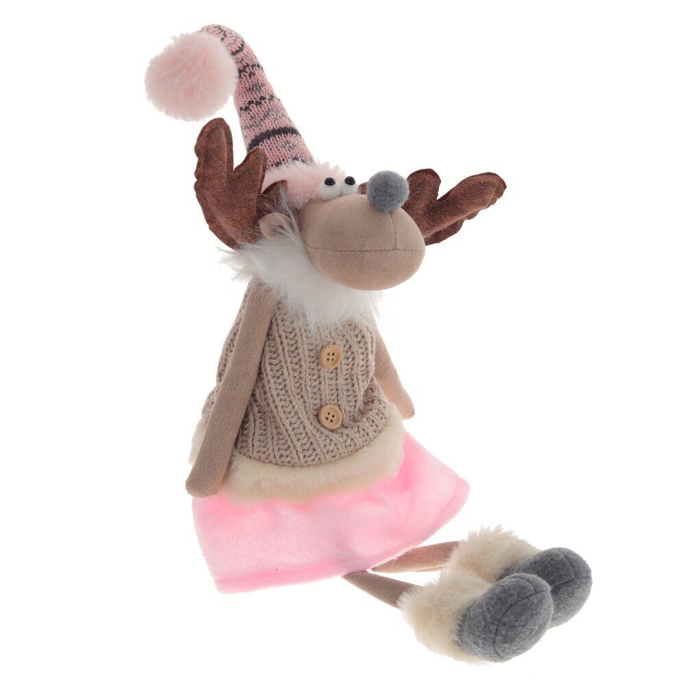 GAEM Игрушка набивная "Олень", L21 W10 H55/20 см, 2в.