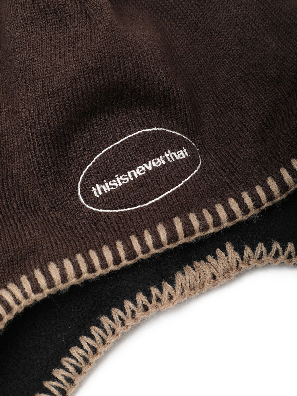 Шапка Pom Earflap Beanie