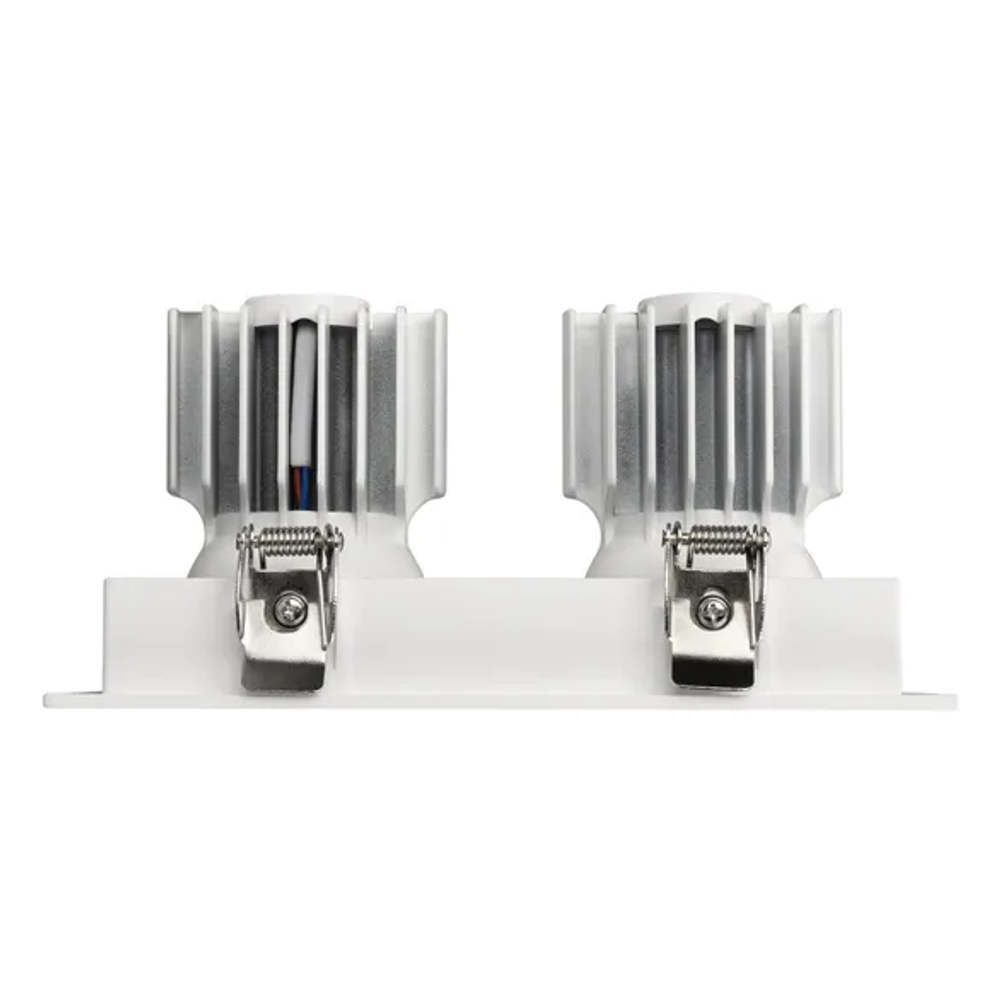 Светильник MS-VORTEX-BUILT-S170x90-2x12W Warm3000 (WH-WH, 40 deg, 230V) (Arlight, IP20 Металл, 5 лет) 057761