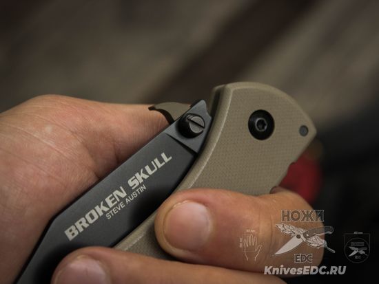 Сьемный вейв для складных ножей Desert TAN (Песочный)