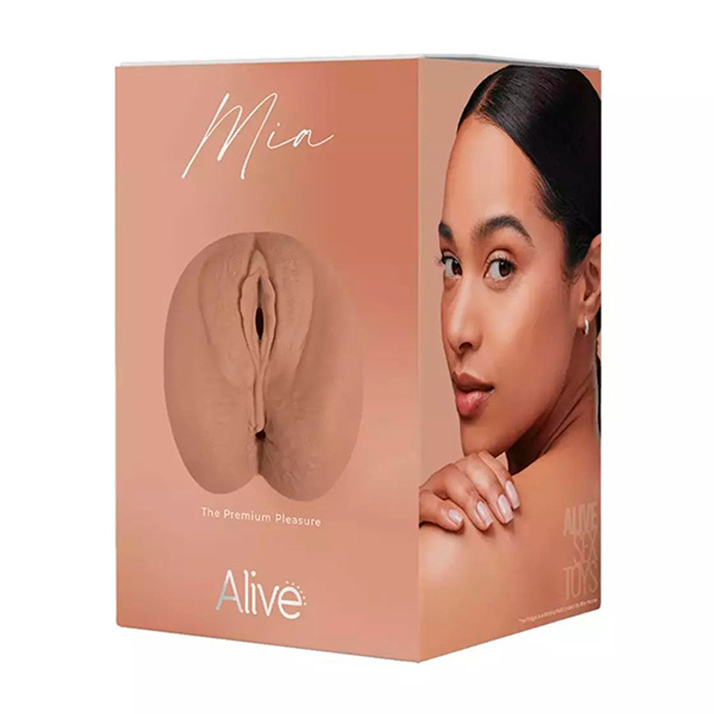 Мастурбатор 14,6см с двумя каналами Cnex Alive Mia 30897