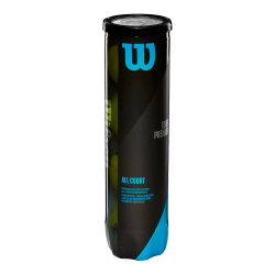 Мяч теннисный Wilson Tour Premier All Court WRT119400, одобрен ITF, 4шт.