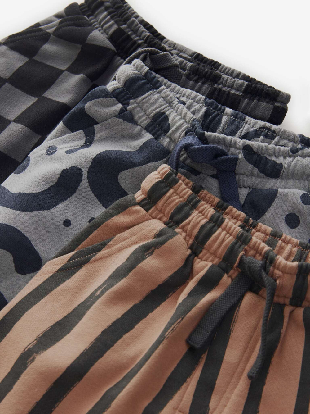 Спортивные брюки для мальчика Next B91-747, Серый, Коричневый