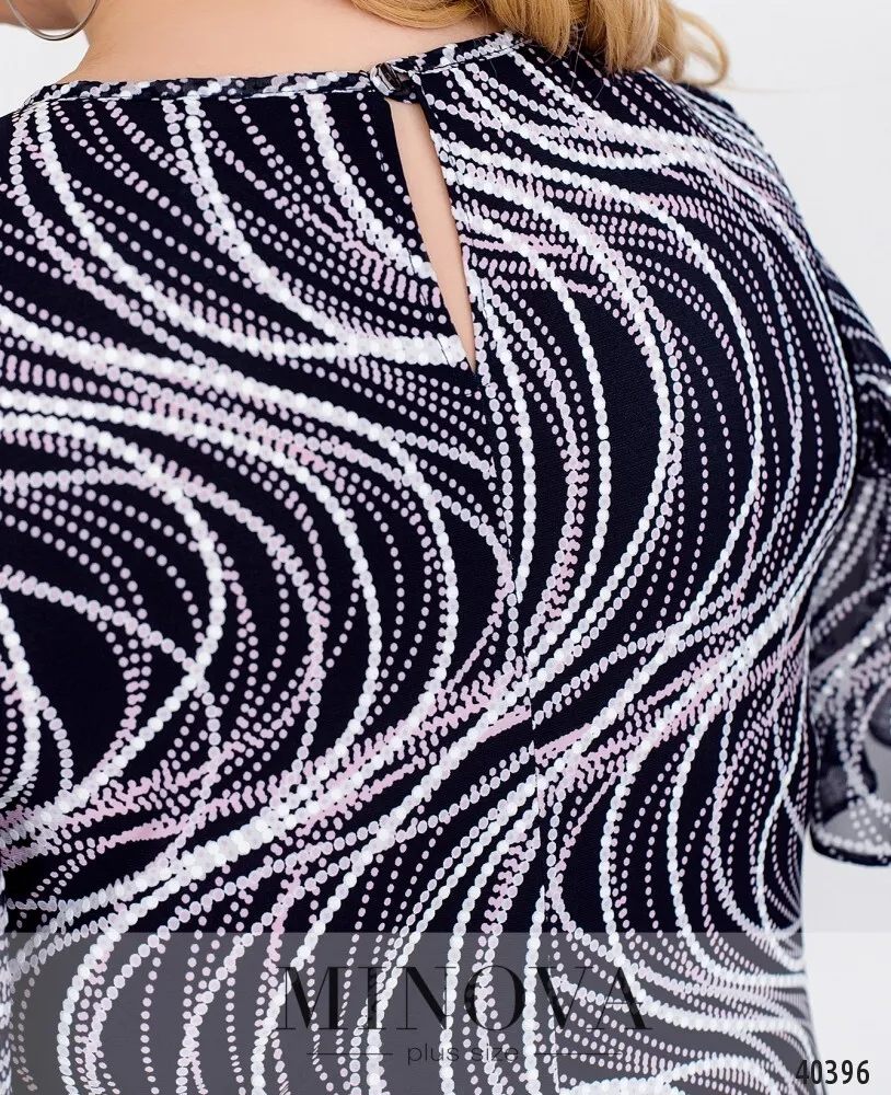 Платье 19-009-Синий Minova