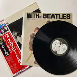 Винтажная виниловая пластинка LP With The Beatles (Japan 1976) (Obi) Little Child