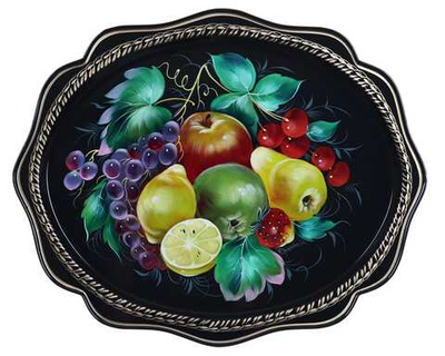 Zhostovo metal tray A15D180526225