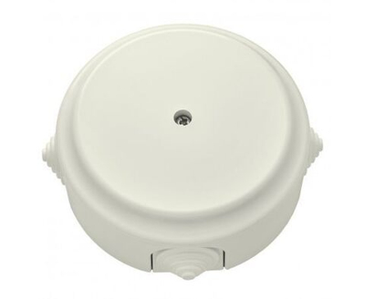 Монтажная коробка с сальниками накладная/распаечная коробка D94 "РЕТРО", бежевый