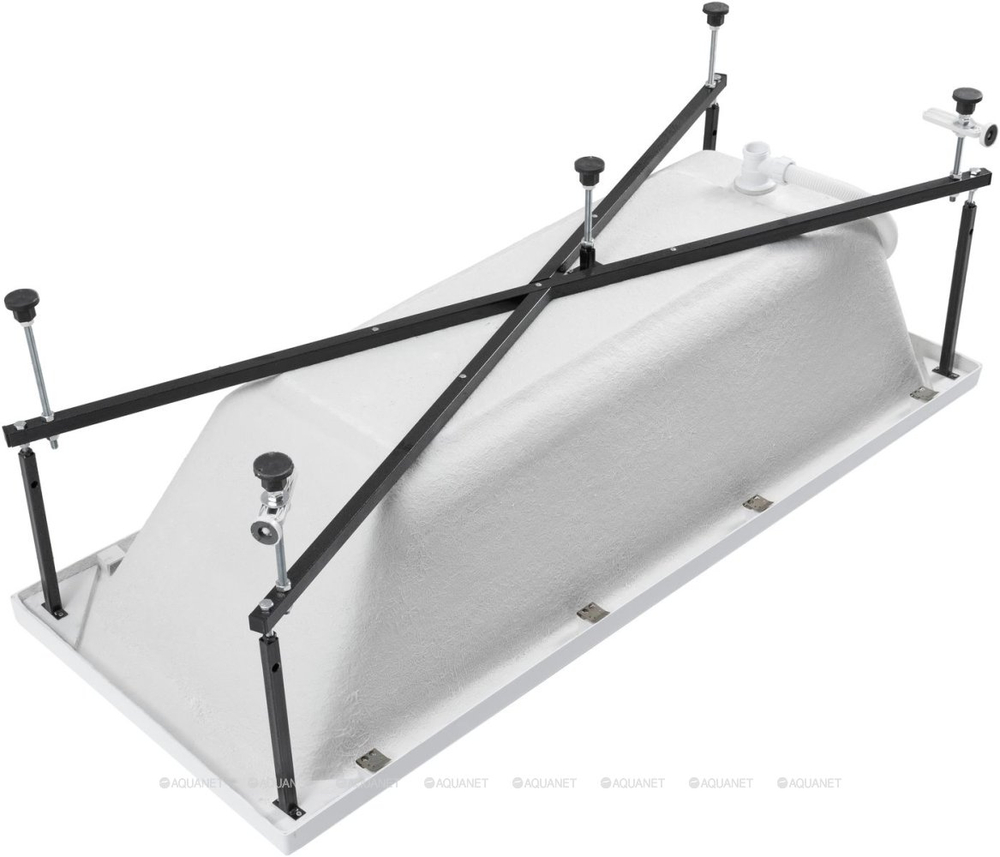 Акриловая ванна Aquanet (Акванет) Agata 160x70 с каркасом