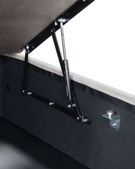 Кровать Matters c ящиком для хранения 180x200 см серая