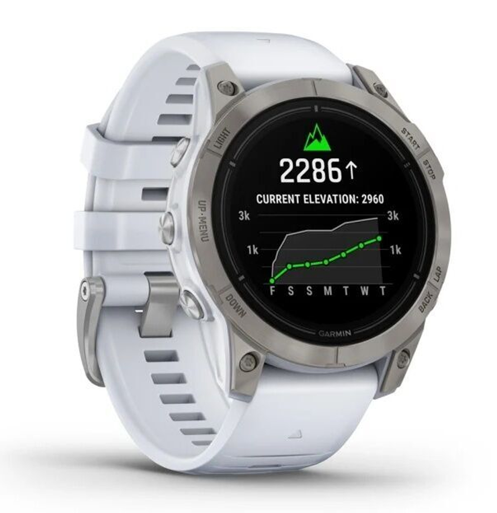 Умные часы Garmin Epix Pro Gen 2 Sapphire White 47 мм