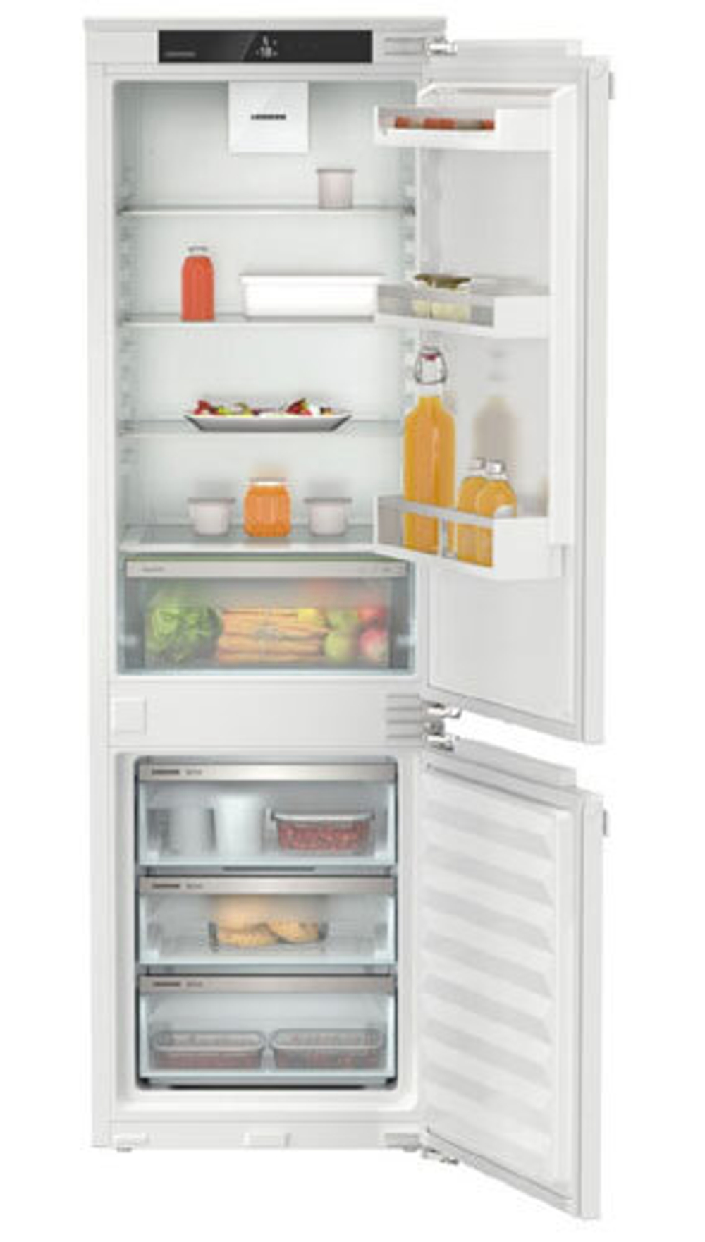 Встраиваемый двухкамерный холодильник Liebherr ICNd 5103-22 001 NoFrost белый