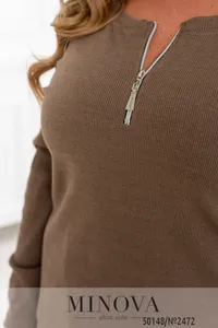 Водолазка 2472-шоколадный Minova