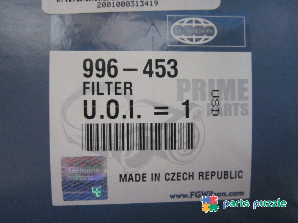 топливный фильтр 996-453 FG Wilson АРТ: 996-453