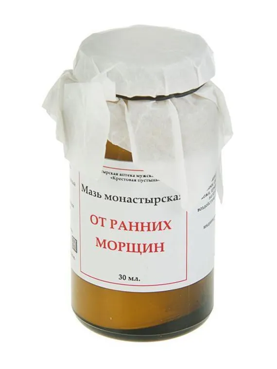 Мазь «Монастырская» от ранних морщин, 30 мл