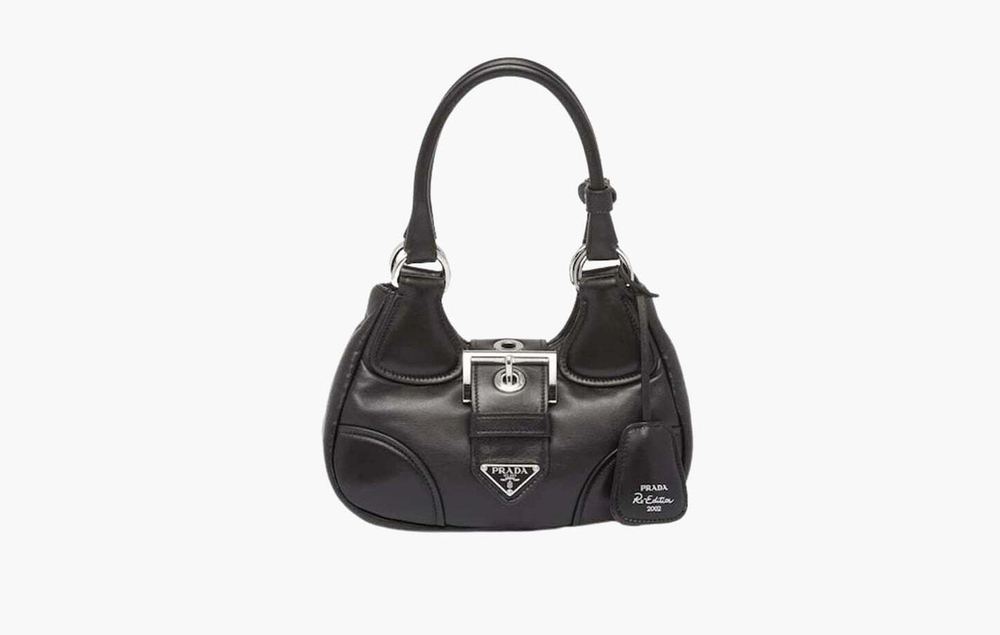 Сумка Prada Moon Padded Nappa-Leather Bag "Black"