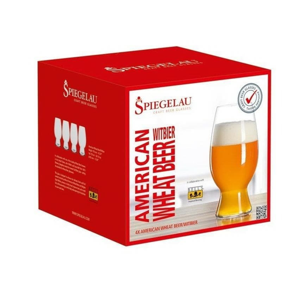 Набор из 4-х бокалов для пива Craft Beer Glasses American Wheat Beer 750 мл Spiegelau