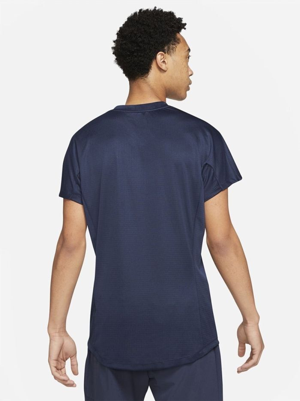 Мужская теннисная футболка Nike Court Dri-Fit Challenger Top SS Rafa - obsidian/white