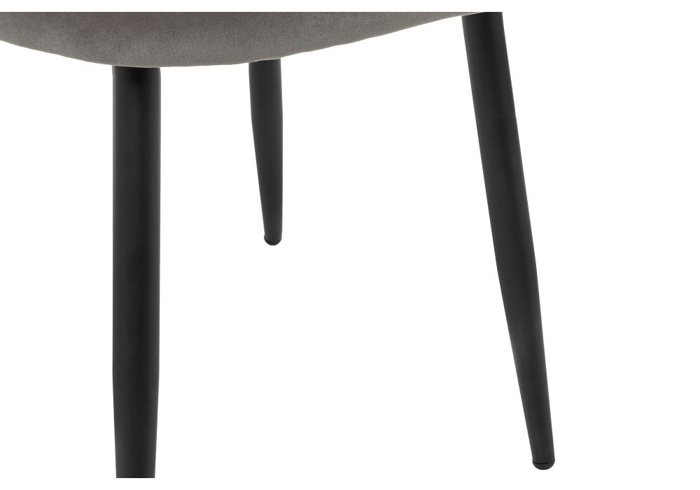 Стул на металлокаркасе Gabi 1 dark gray / black