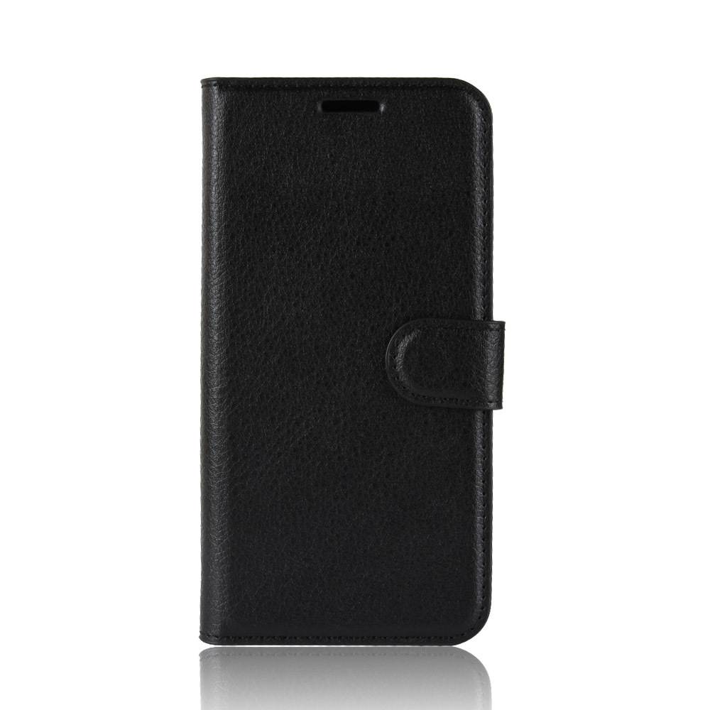 Чехол книжка черного цвета на Samsung Galaxy A21, с отсеком для карт и подставкой от Caseport