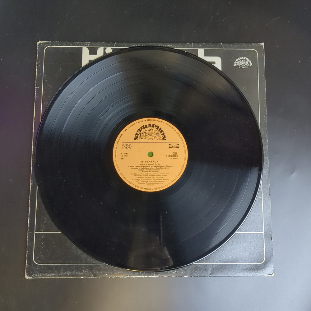 LP Hitsarada - Сборник Чехословацкой Эстады. Czech Supraphon 1982 год