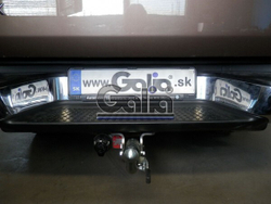 Фаркоп оцинкованный Galia V076A для Volkswagen Amarok 2010-(паспорт и сертификат в комплекте)(без электрики)