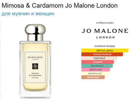 Jo Malone Mimosa & Cardamom 100ml (duty free парфюмерия)