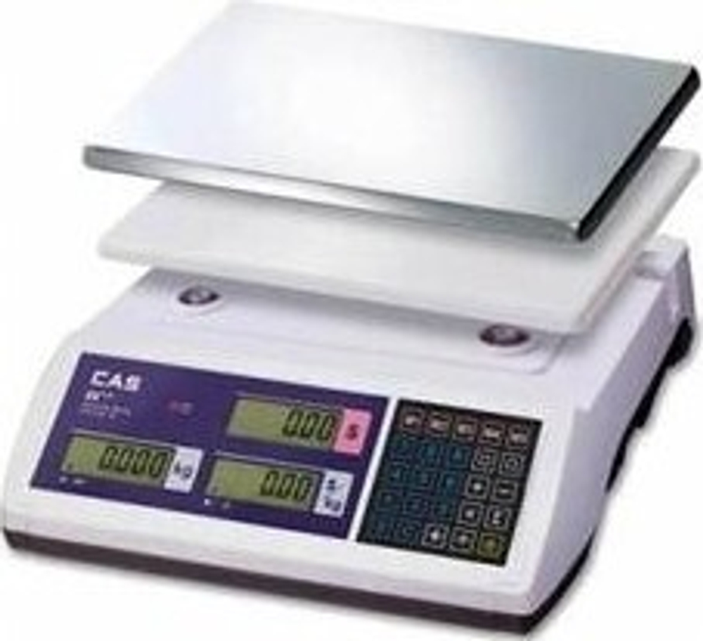 Весы торговые Cas ER-Jr-6CB (без стойки,6/15 кг), rs-232 1262736