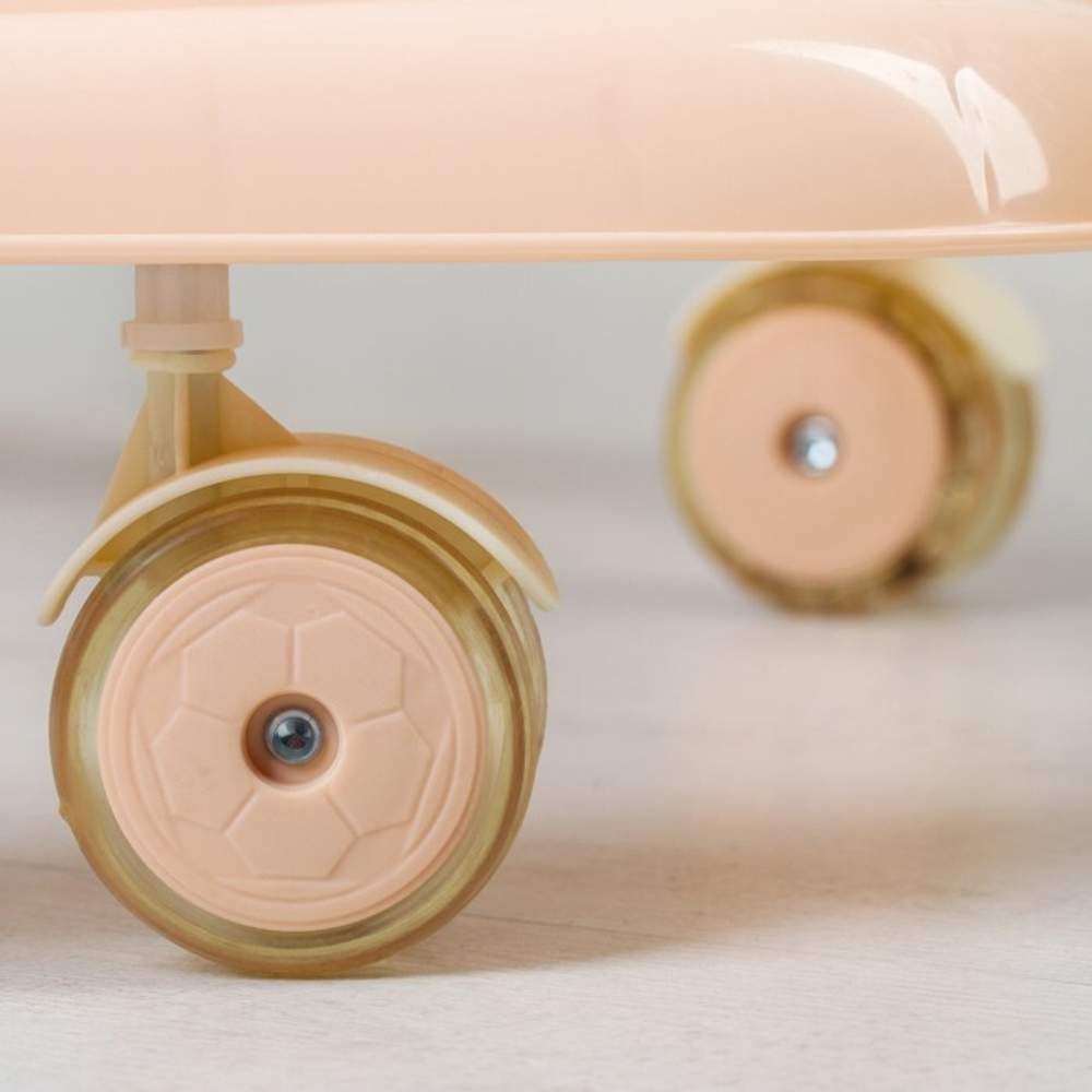 Ходунки "GAME C", 6 силиконовых колес, муз. (Alis) (бежевый)