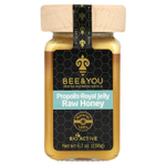 Bee & You, Raw Honey, прополисное маточное молочко, 190 г (6,7 унции)