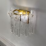 Настенный светильник 771331 gold/clear