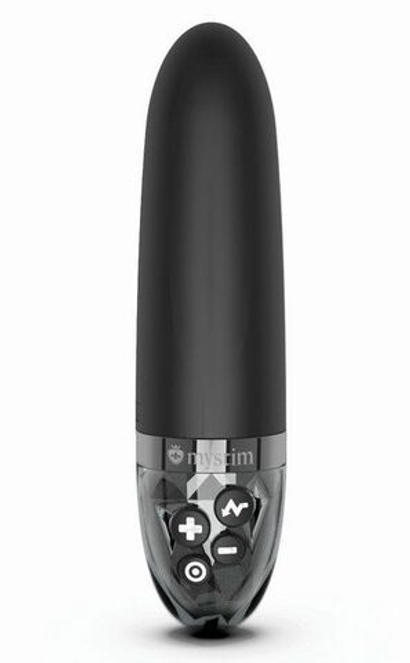 Вибратор MyStim Sleak Freak с электростимуляцией, 14 см