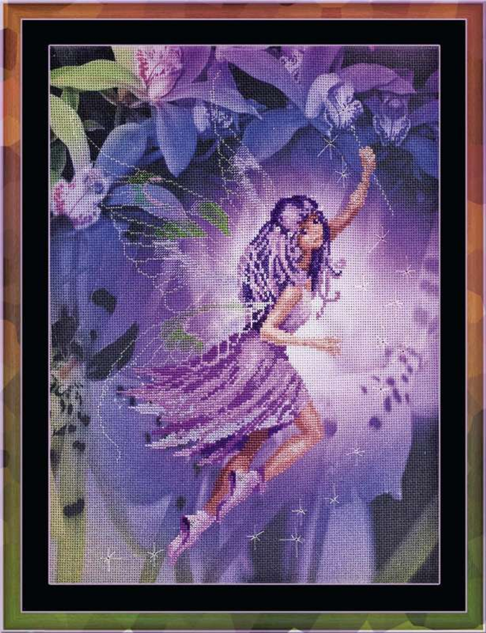 производитель РИОЛИС ¶артикул 0011РТ¶размер 30х40¶техника частичная вышивка¶тематика цветы¶состав ка