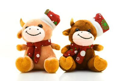 Мягкая игрушка Корова 11см в ассортименте