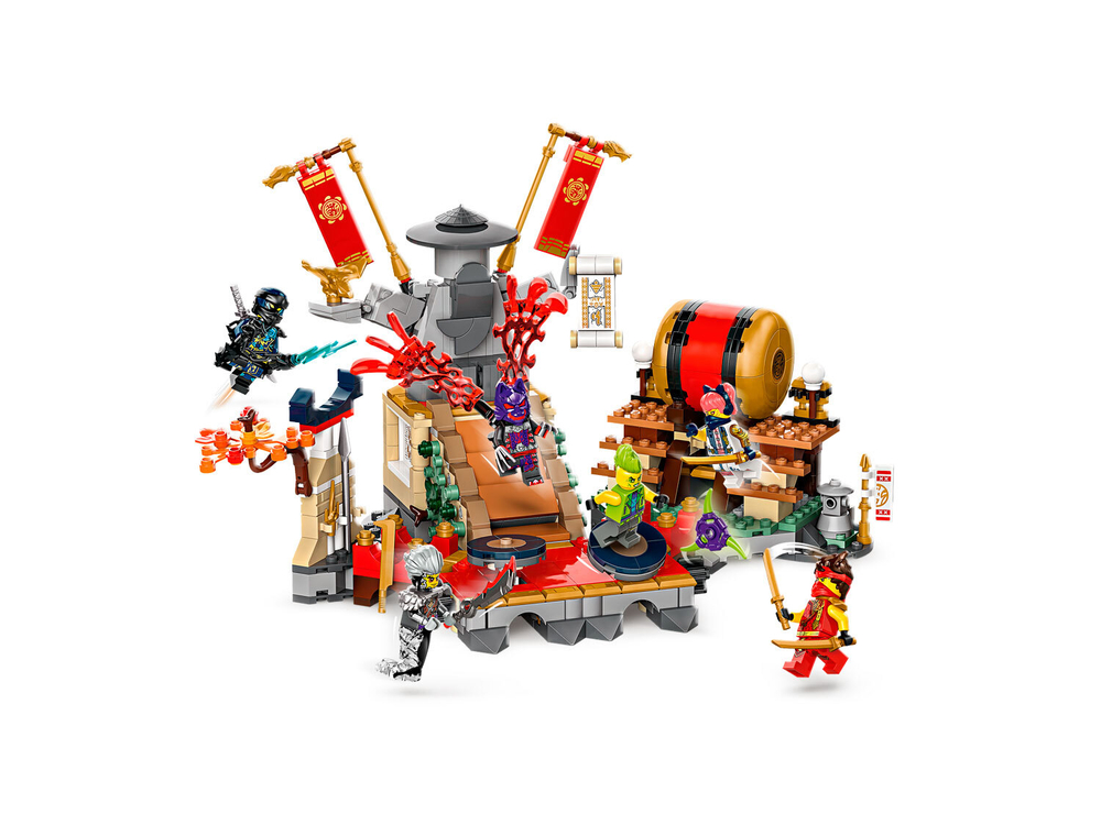 LEGO Ninjago 71818 «Турнирная боевая арена» — динамичный набор для юных ниндзя