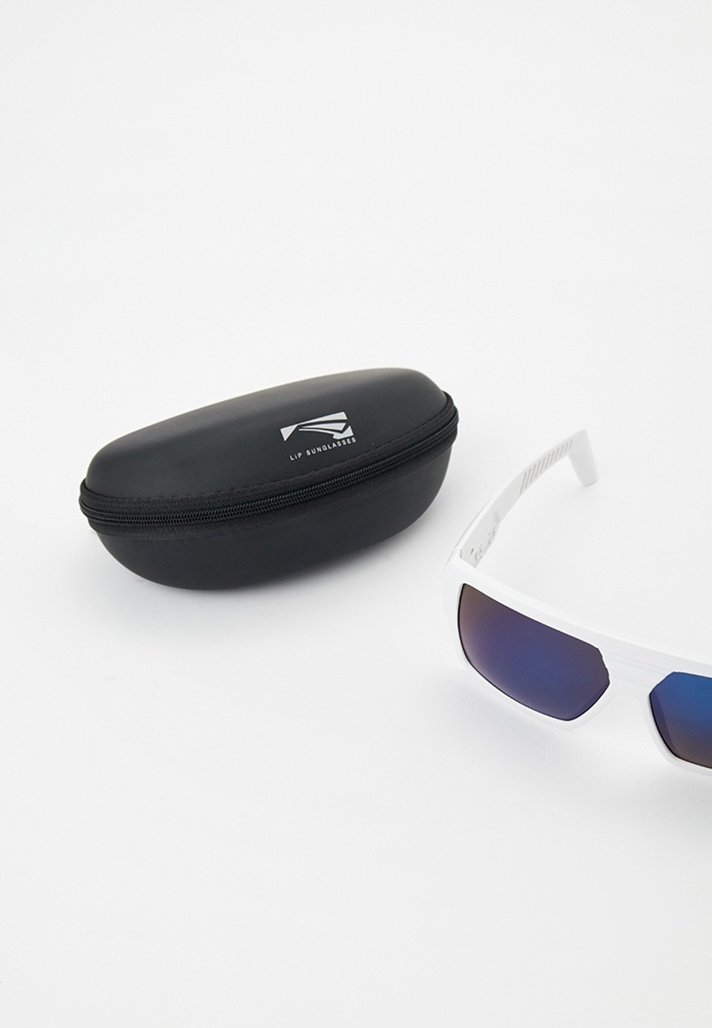 Спортивные очки LiP Rock / Gloss White / PC Polarized / Blue Mirror Smoke