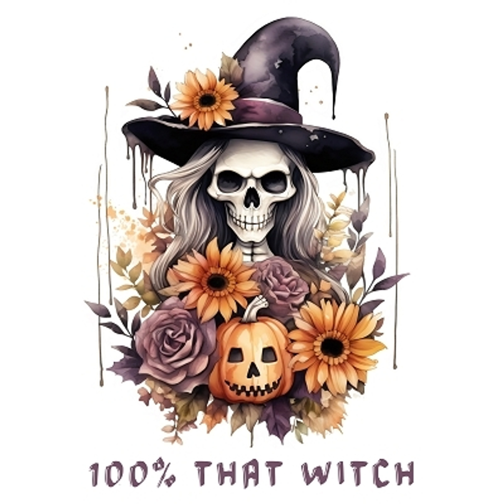 принт PewPewCat That witch
