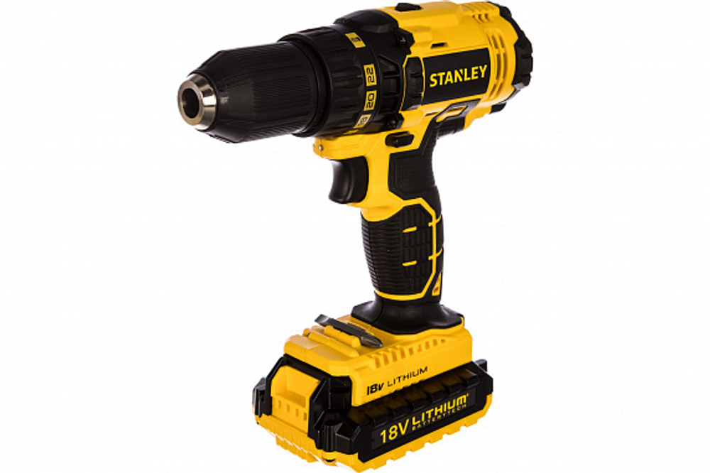 Набор аккумуляторного инструмента STANLEY SCD20S2KHAM-RK (шуруповерт SCD20S2K + перфоратор SBR20)