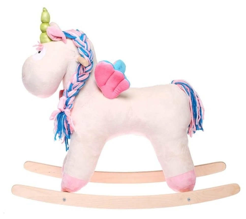 Качалка мягкая Тутси "Единорог "Эльза" (бежевый), 714-2021