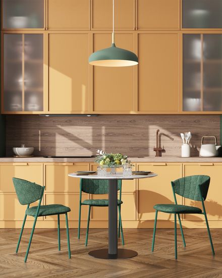 Стол обеденный Rubby D90 белый мрамор