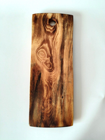 Доска разделочная из массива кедра с гравировкой Лошадь