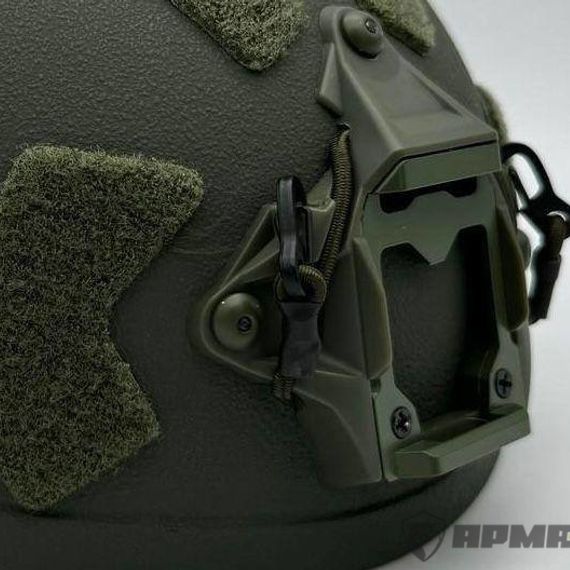 Шлем FAST Ops-Core без ушей с системой регулировки Венди, олива