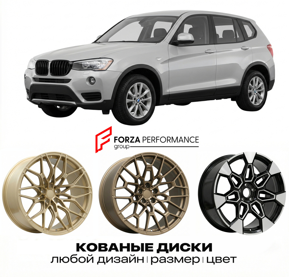КОВАНЫЕ ДИСКИ для BMW X3 F25 2010-2013 БМВ